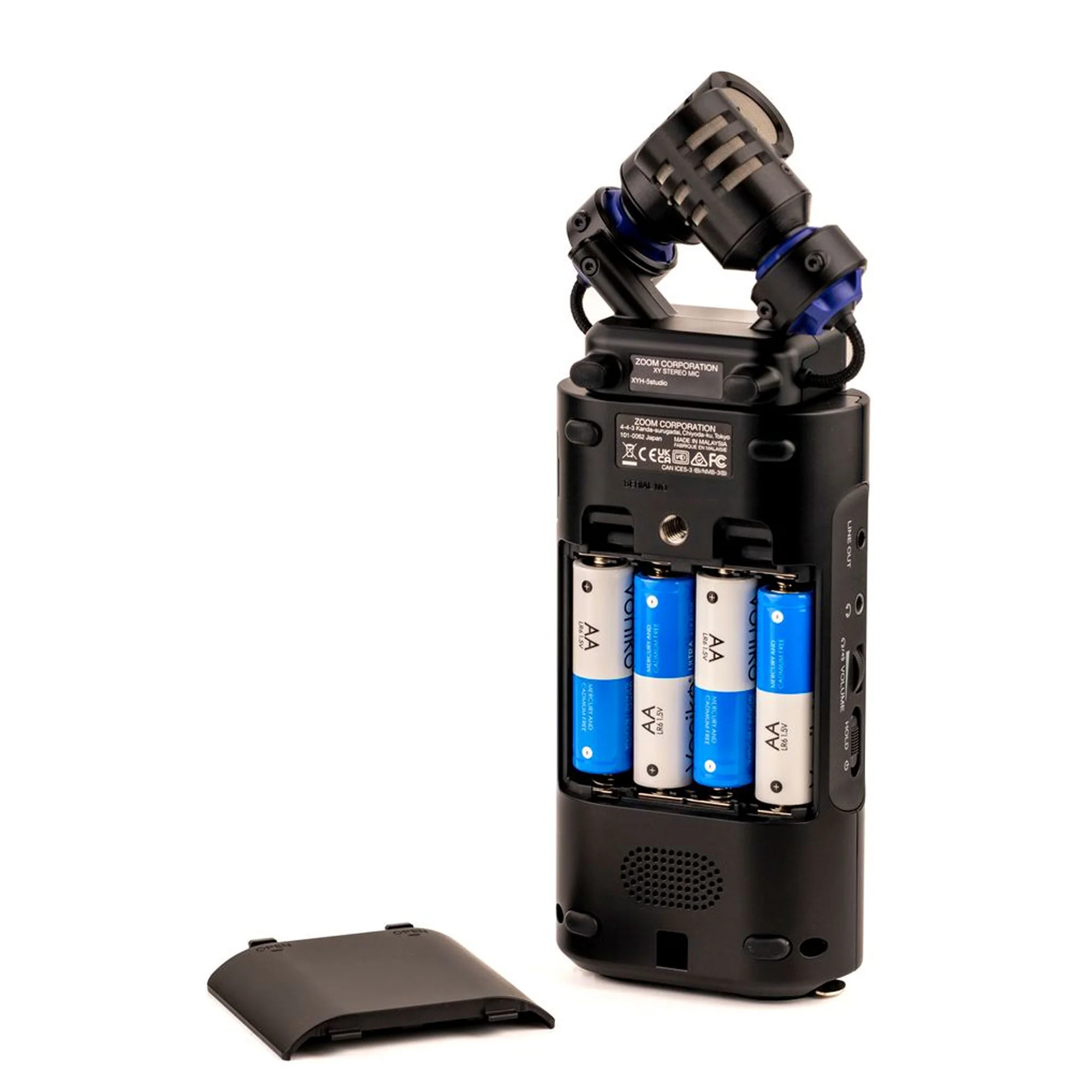 Zoom H5Studio Recorder + BTA-1 Bluetooth Adapter + 128GB SD + 2x AA Batteries Bundle - Image 3