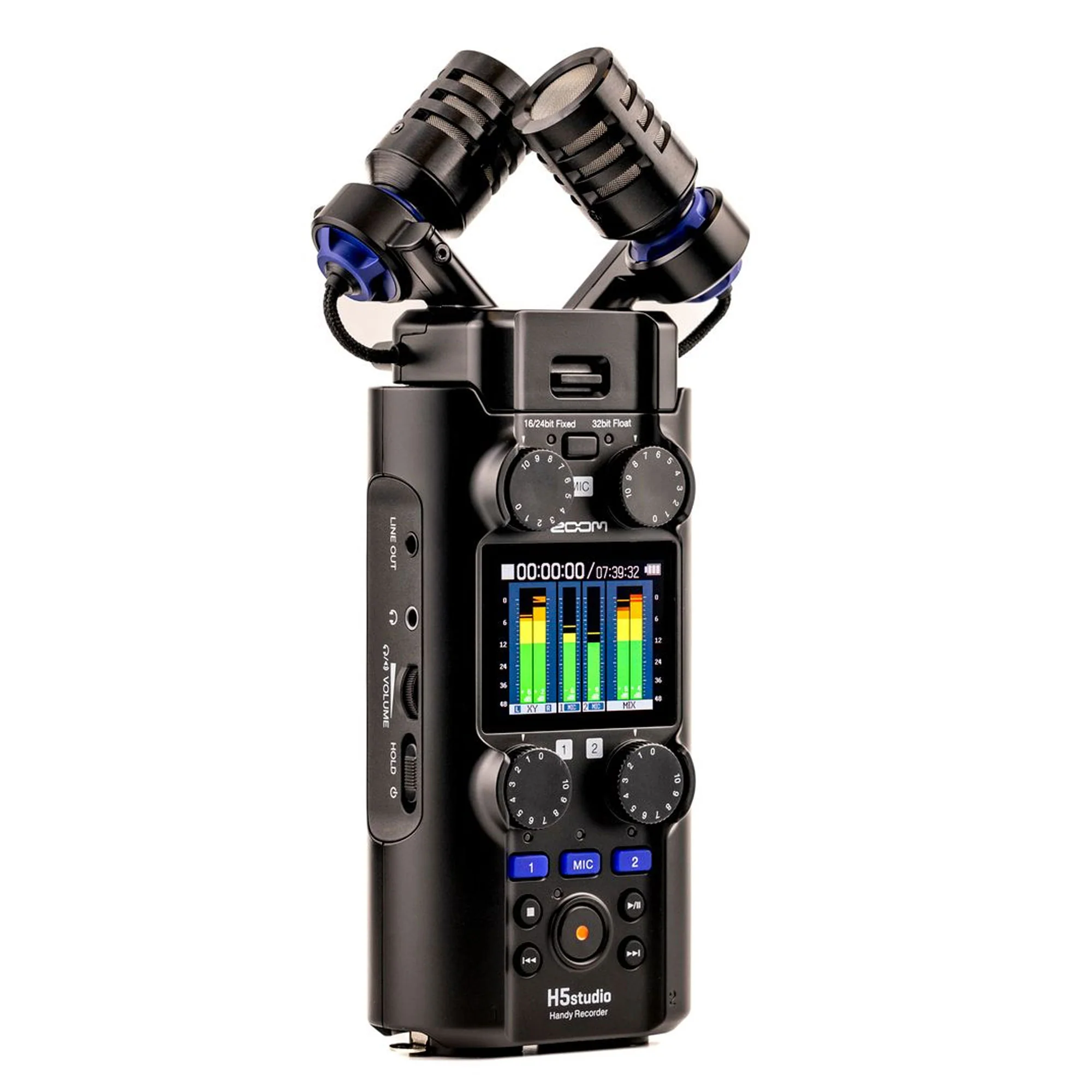 Zoom H5Studio Recorder + Hot Shoe Mount + SMC-1 Cable + 32GB SD + 2x AA Batteries Kit - Image 2