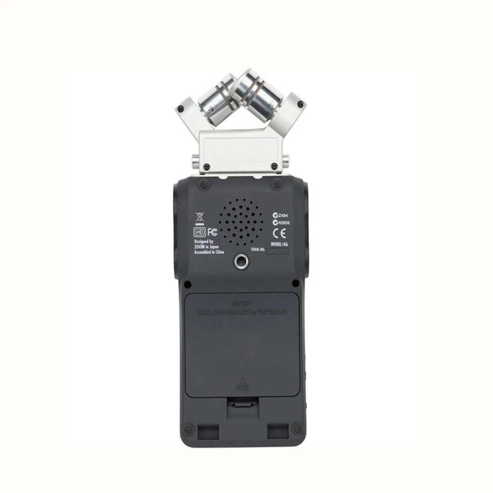 Zoom H6 6-Input / 6-Track Portable Handy Recorder with Interchangeable Mic Capsules - Image 6