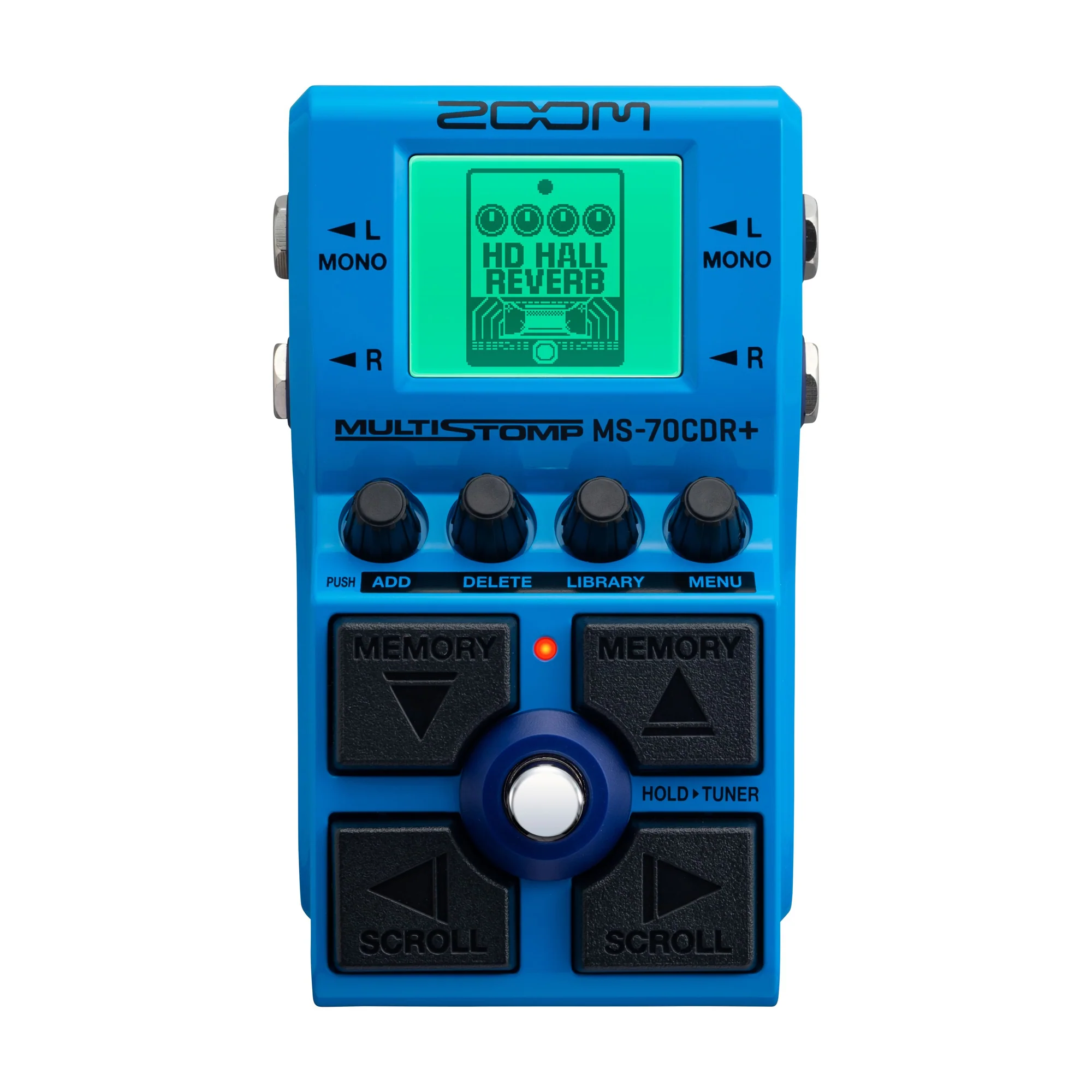 Zoom MS-70CDR+ MultiStomp Guitar Effects Pedal for Chorus, Delays & Reverbs with Over 140 Effects and Zoom AD-16A/D AC Adapter - Image 2