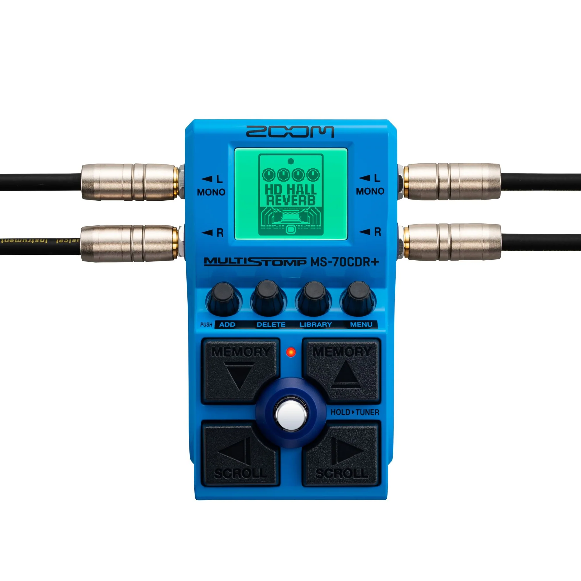 Zoom MS-70CDR+ MultiStomp Guitar Effects Pedal for Chorus, Delays & Reverbs with Over 140 Effects and Zoom AD-16A/D AC Adapter - Image 8