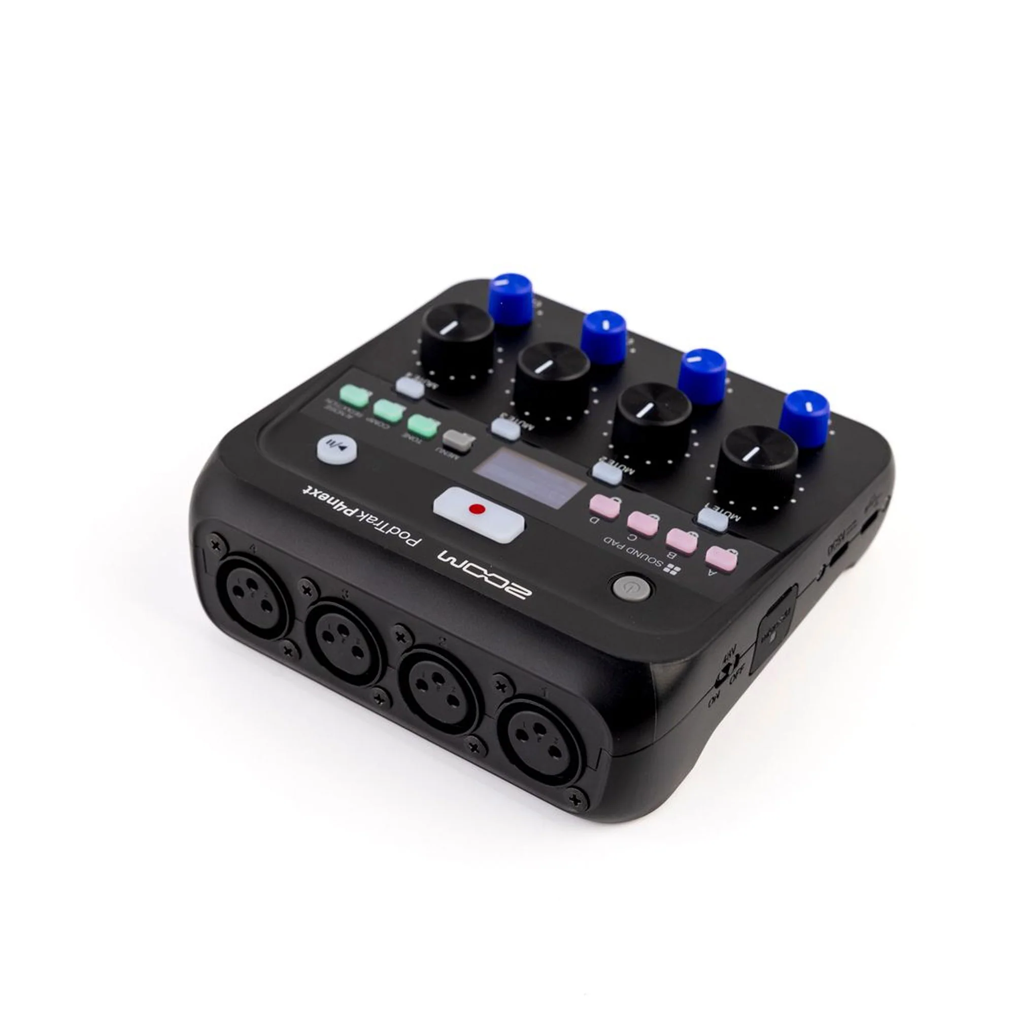 Zoom PodTrak P4next Portable Multitrack Podcast Recorder - Image 4