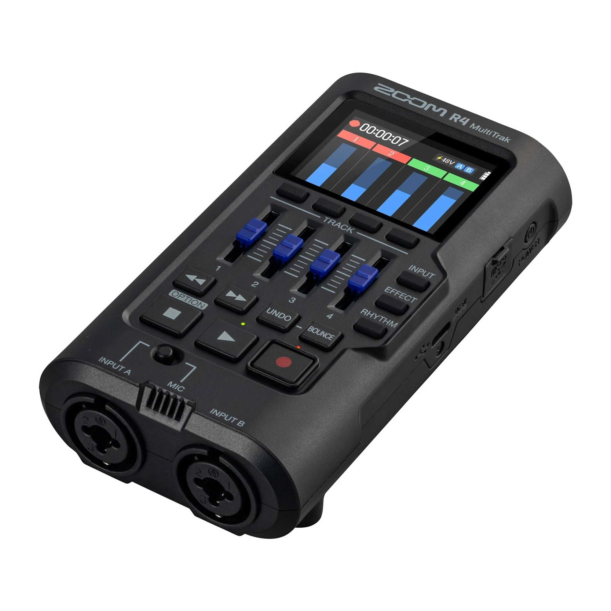 Zoom R4 MultiTrak 32-Bit Float Recorder with ZDM-1 Podcast Mic Pack Accessory Bundle and 16GB microSD Memory Card - Image 2