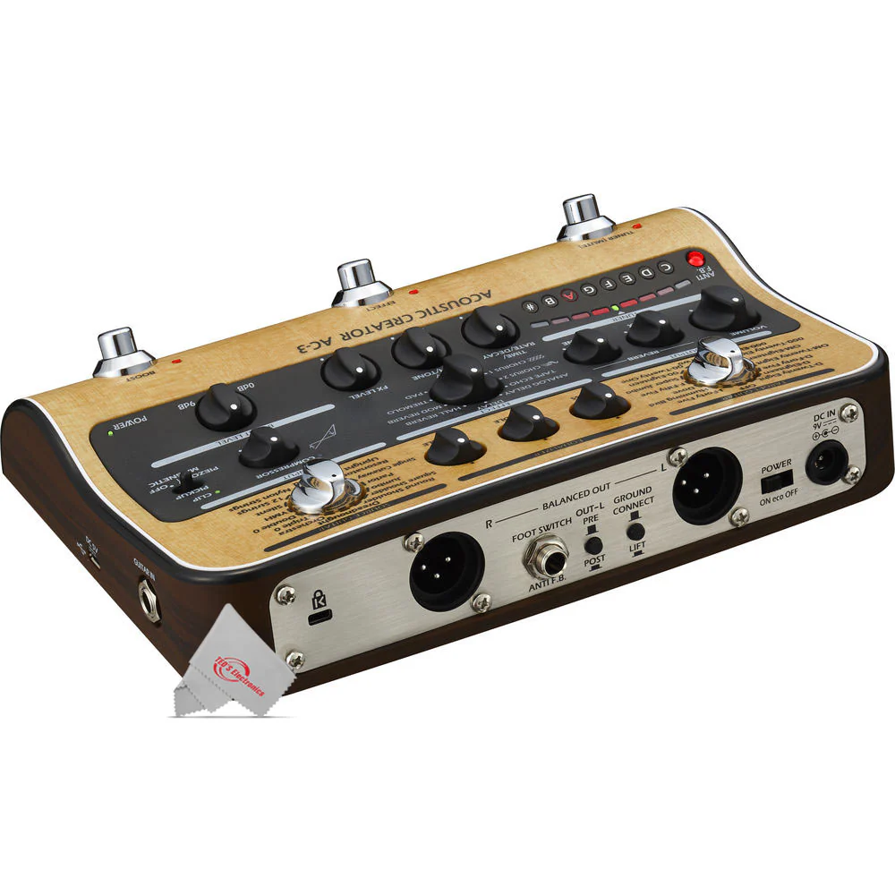 Zoom AC-3 Acoustic Creator Pedal - Image 6
