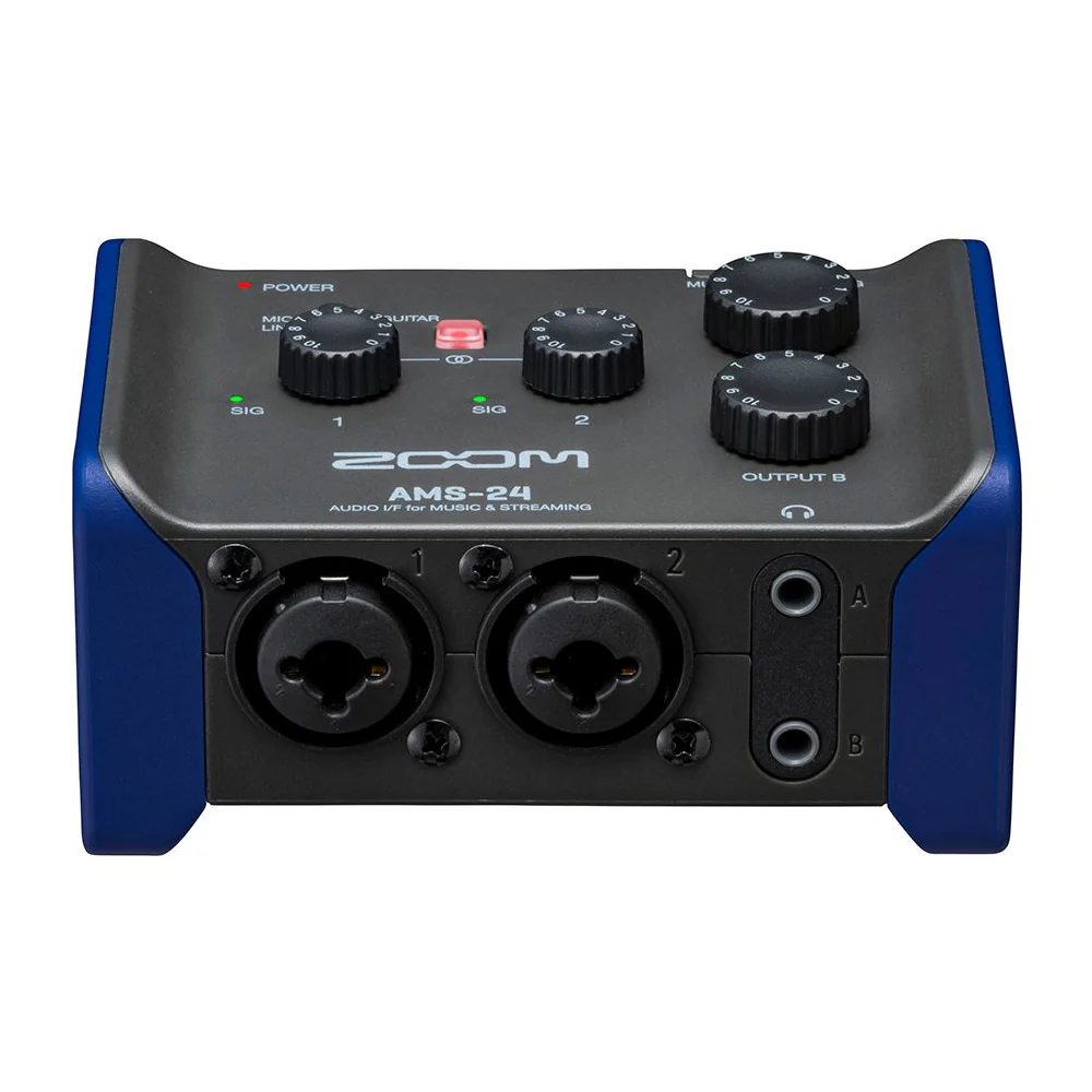 Zoom AMS-24 2x4 USB Audio Interface for Music and Streaming - Image 7
