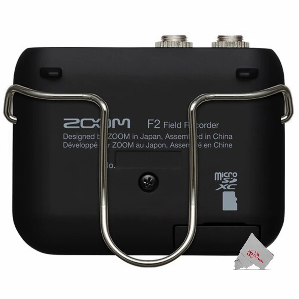 Zoom F2 Ultracompact Portable Field Recorder with Lavalier Microphone - Image 3