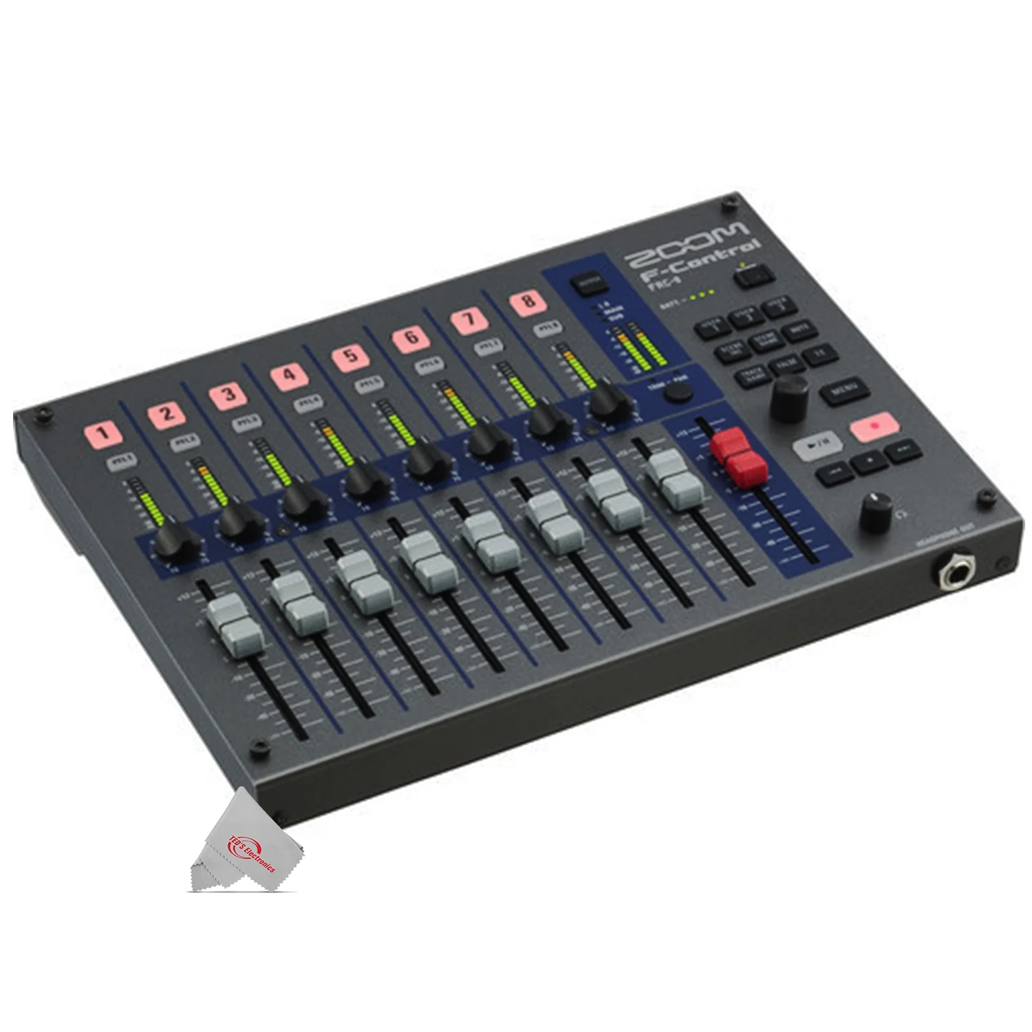 Zoom F-Control for F8n F8 F6 F4 Multitrack Field Recorder + Boya BY-HP2 Headphone - Image 3