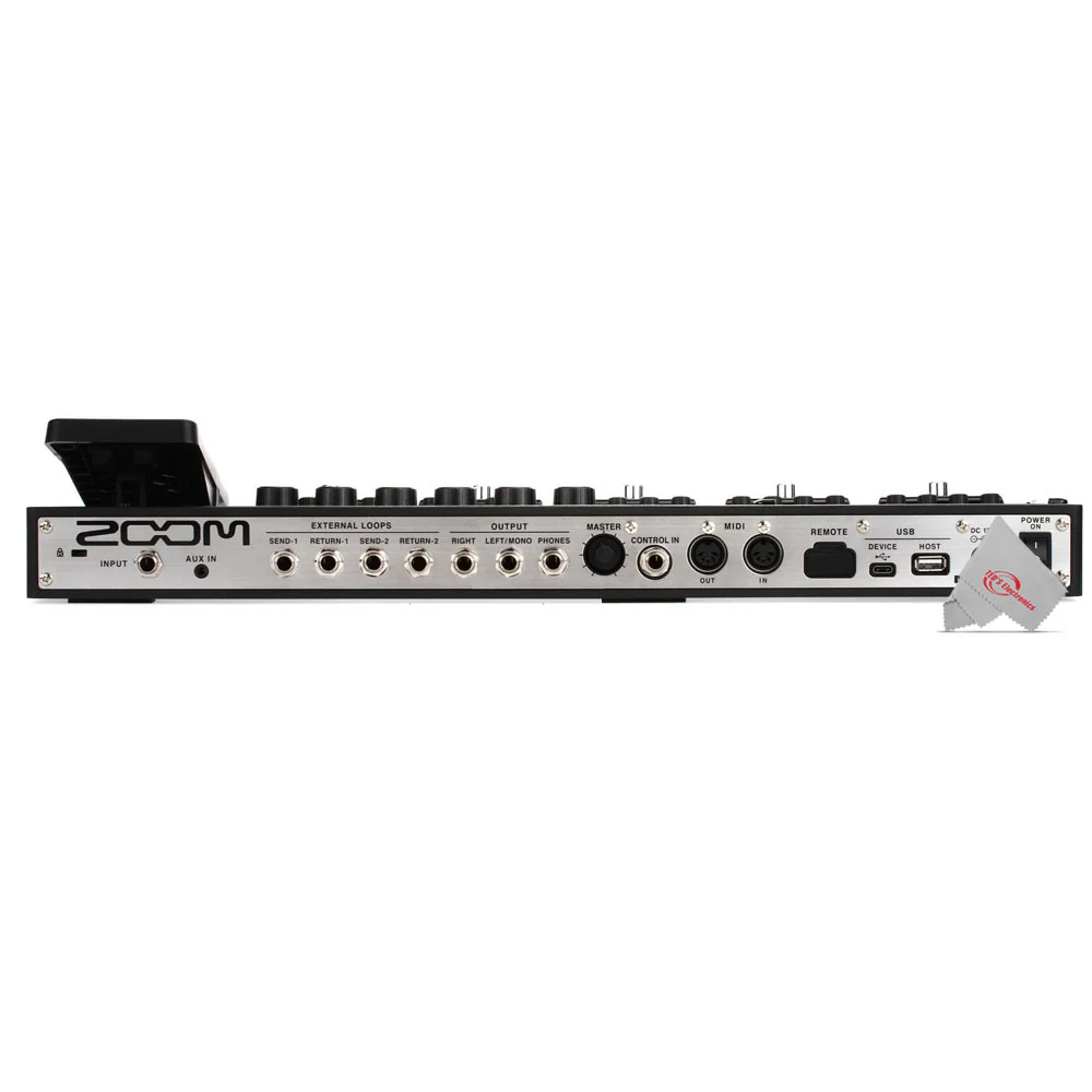 Zoom G11 Multi-Effects Processor for Electric Guitar with Samson Stereo Headphones and 1/4" TRS to 1/4" TRS Cable + 1/4" TRSF to 1/4" TRSM Headphone Cable - Image 4