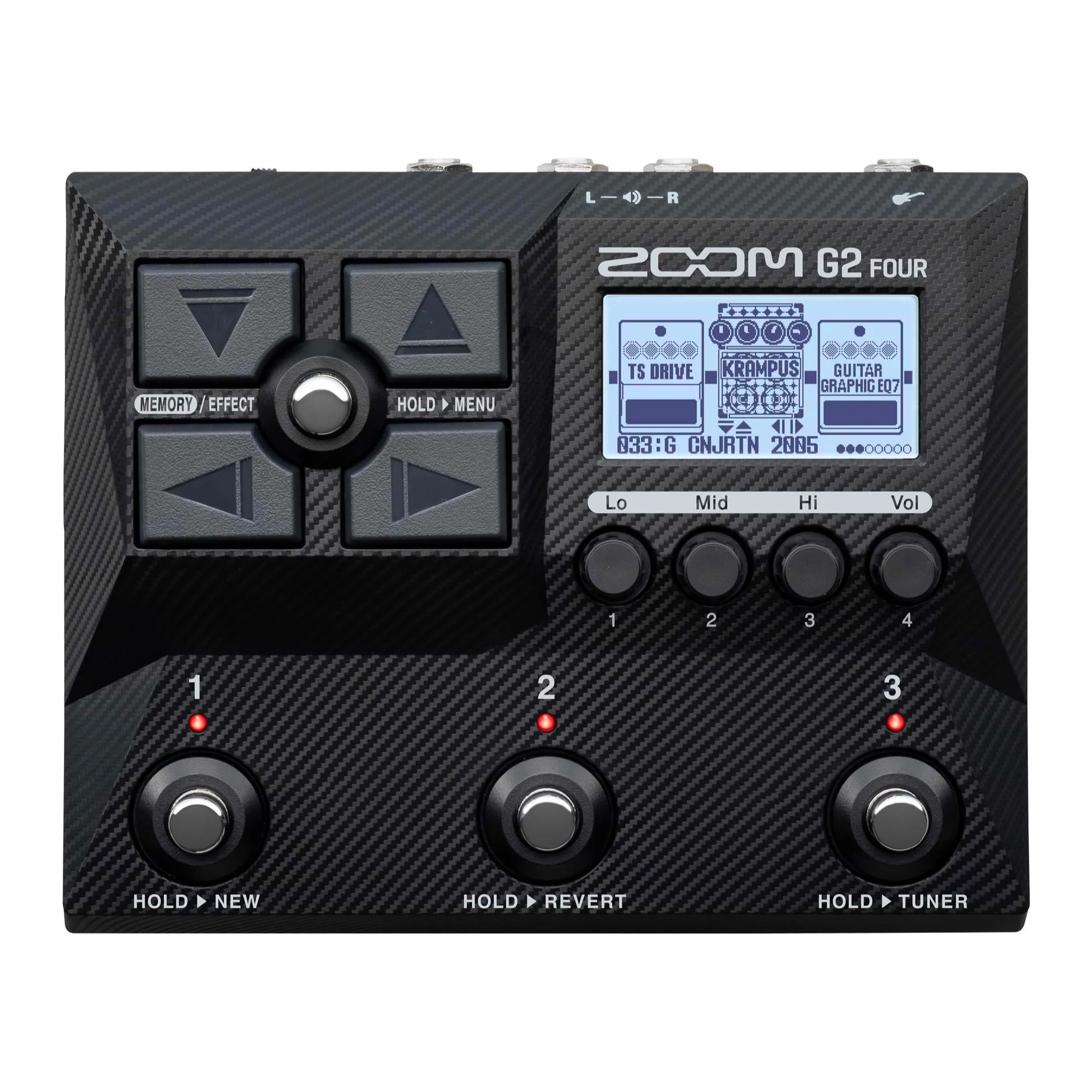 Zoom G2 Four Multi-Effect Guitar Pedal Cable Essential Kit - Image 4