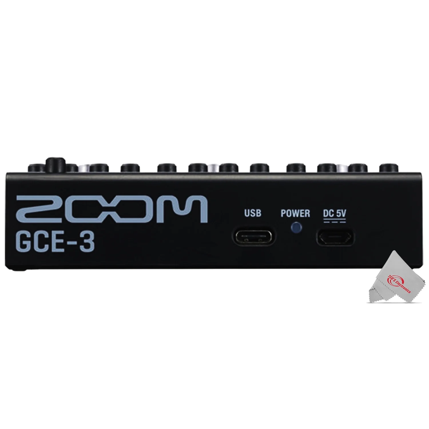 Zoom GCE-3 Guitar Lab Circuit Emulator with Boya BY-HP2 Professional Over-Ear Hi-Fi Monitor Headphones - Image 4
