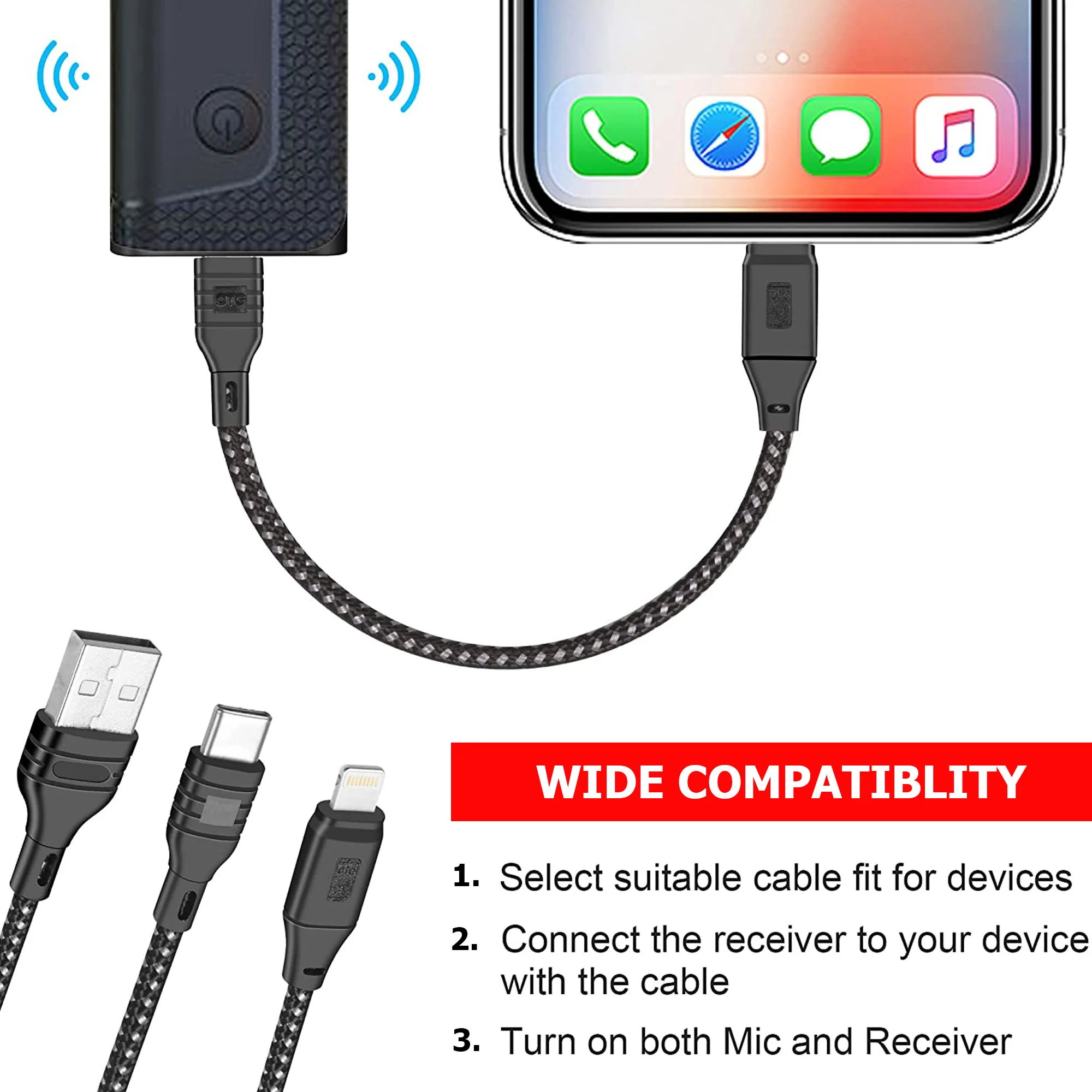 Zoom H2essential Multi-Mic 32-Bit Float Handy Recorder with Vidpro 2-Person Wireless Lavalier Microphone Set and SanDisk 128GB Ultra UHS-I microSDXC Memory Card - Image 9
