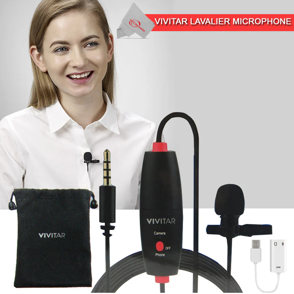 Zoom H2essential Multi-Mic 32-Bit Float Handy Recorder + Mini Lavalier Streaming Microphone Omni Directional with USB Adapter Bundle - Image 4