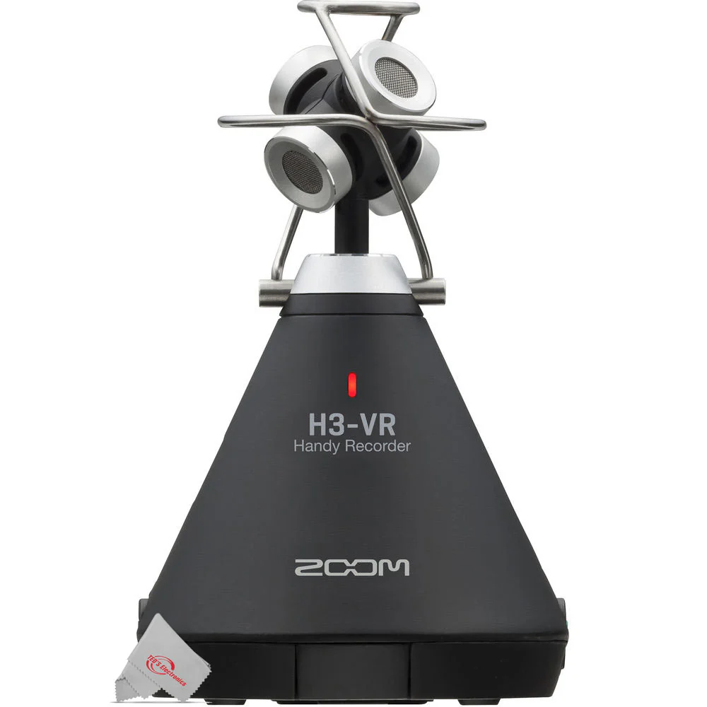 Zoom H3 VR Handy Audio Recorder with Built-In Ambisonics Mic Array - Image 2