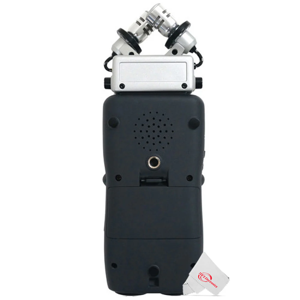 Zoom H5 4-Input / 4-Track Portable Handy Digital Recorder w/ Interchangeable X/Y Mic Capsule and 2x Vidpro Professional Wired XLR Lavalier Microphone XM-L2 with XLR Input - Image 3