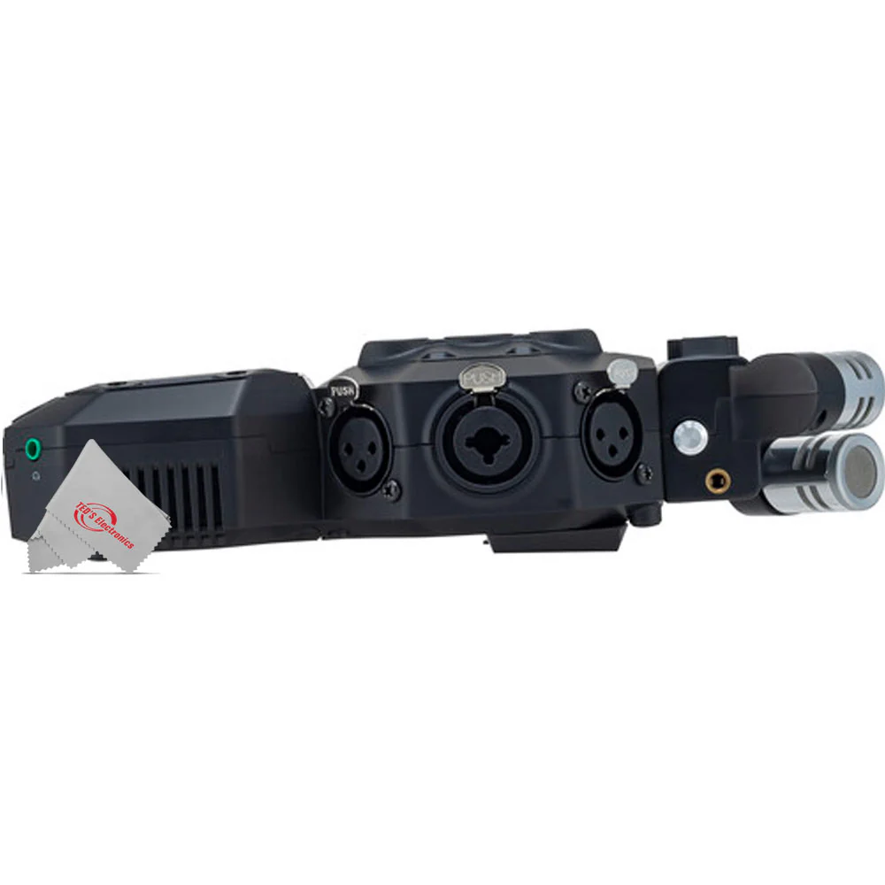 Zoom H8  8-Input / 12-Track Digital Handy Audio Recorder For Field Recording Music And Podcasting with 2x Vidpro Professional Wired XLR Lavalier Microphone XM-L2 - Image 8