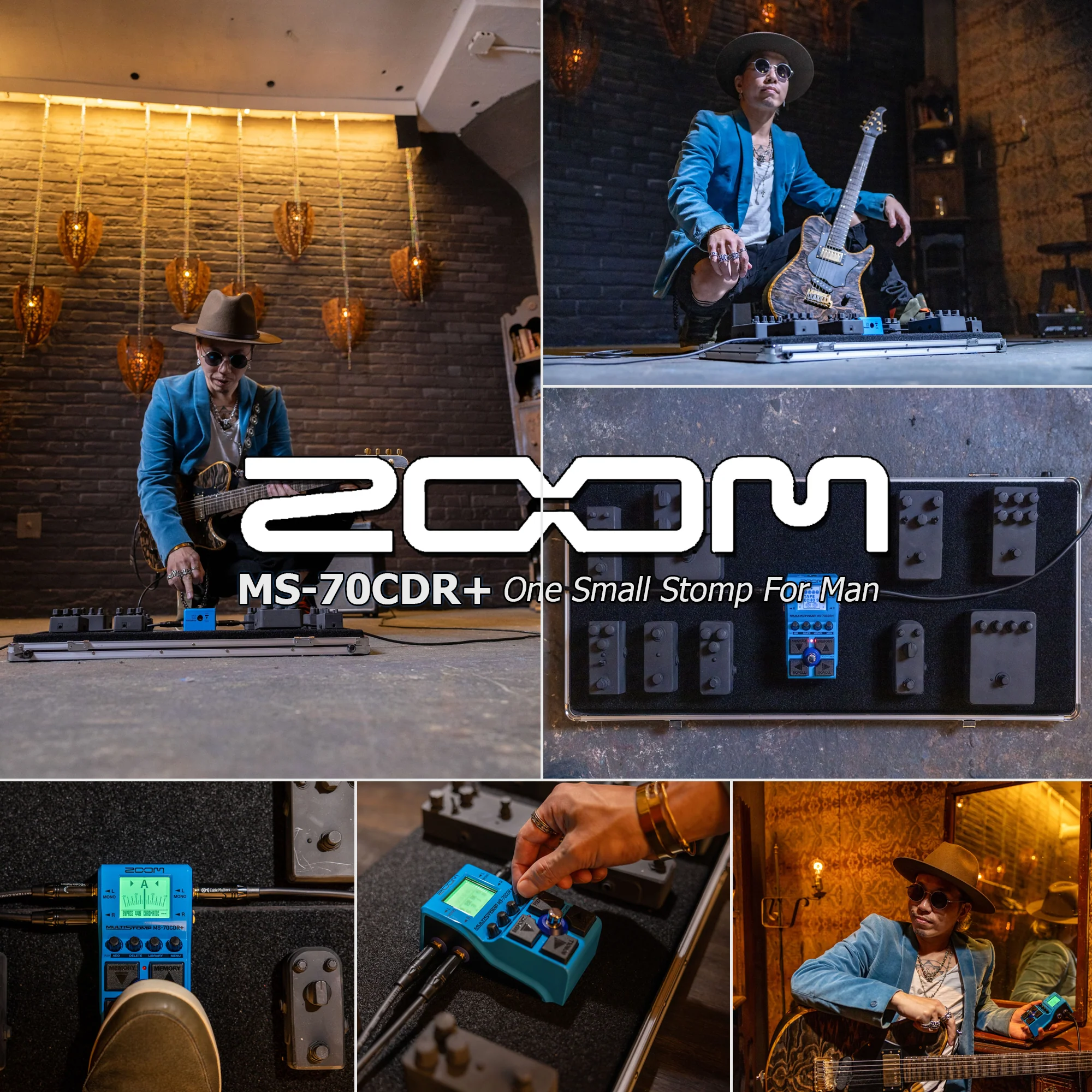 Zoom MS-70CDR+ MultiStomp Guitar Effects Pedal for Chorus, Delays & Reverbs with Over 140 Effects - Image 9