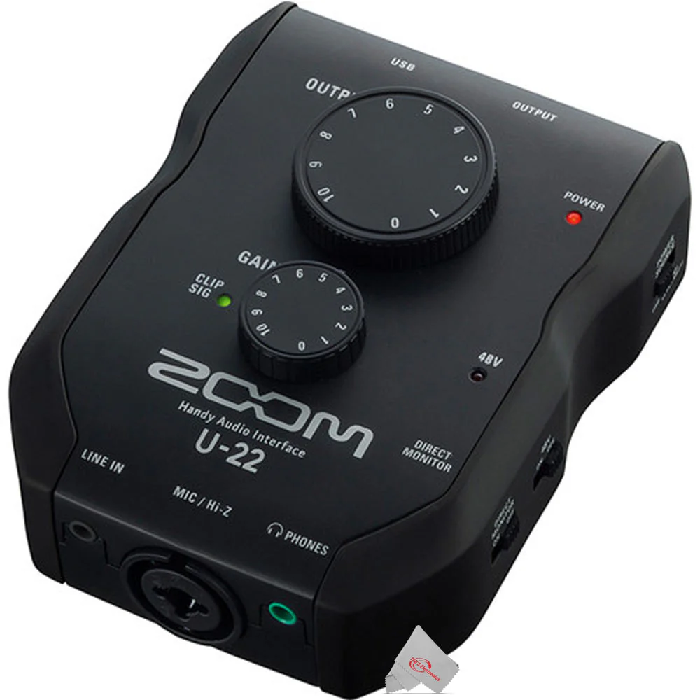 Zoom U-22 Ultracompact 2x2 USB Handy Audio Interface - Image 3