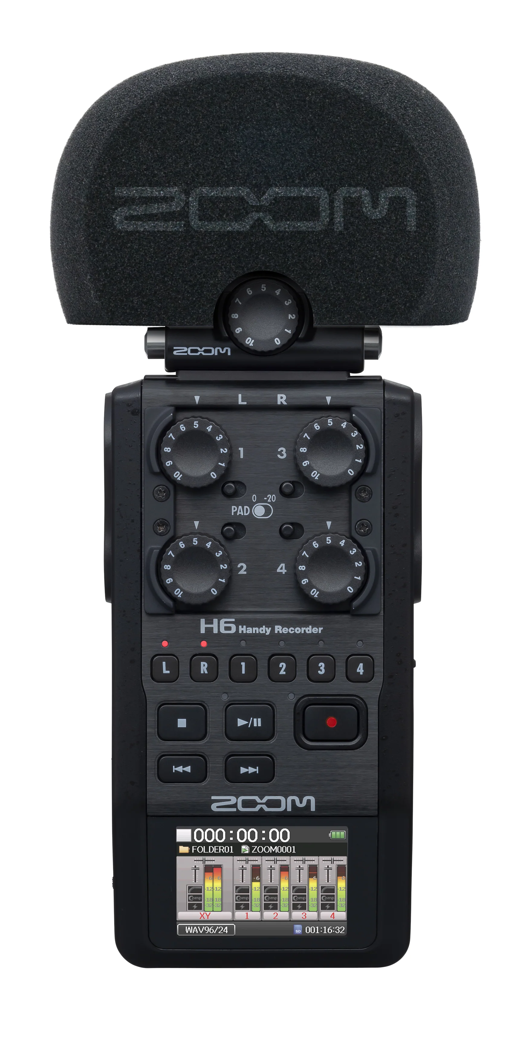 Zoom WSH-6 - Foam Windscreen for XY Microphone - Image 3