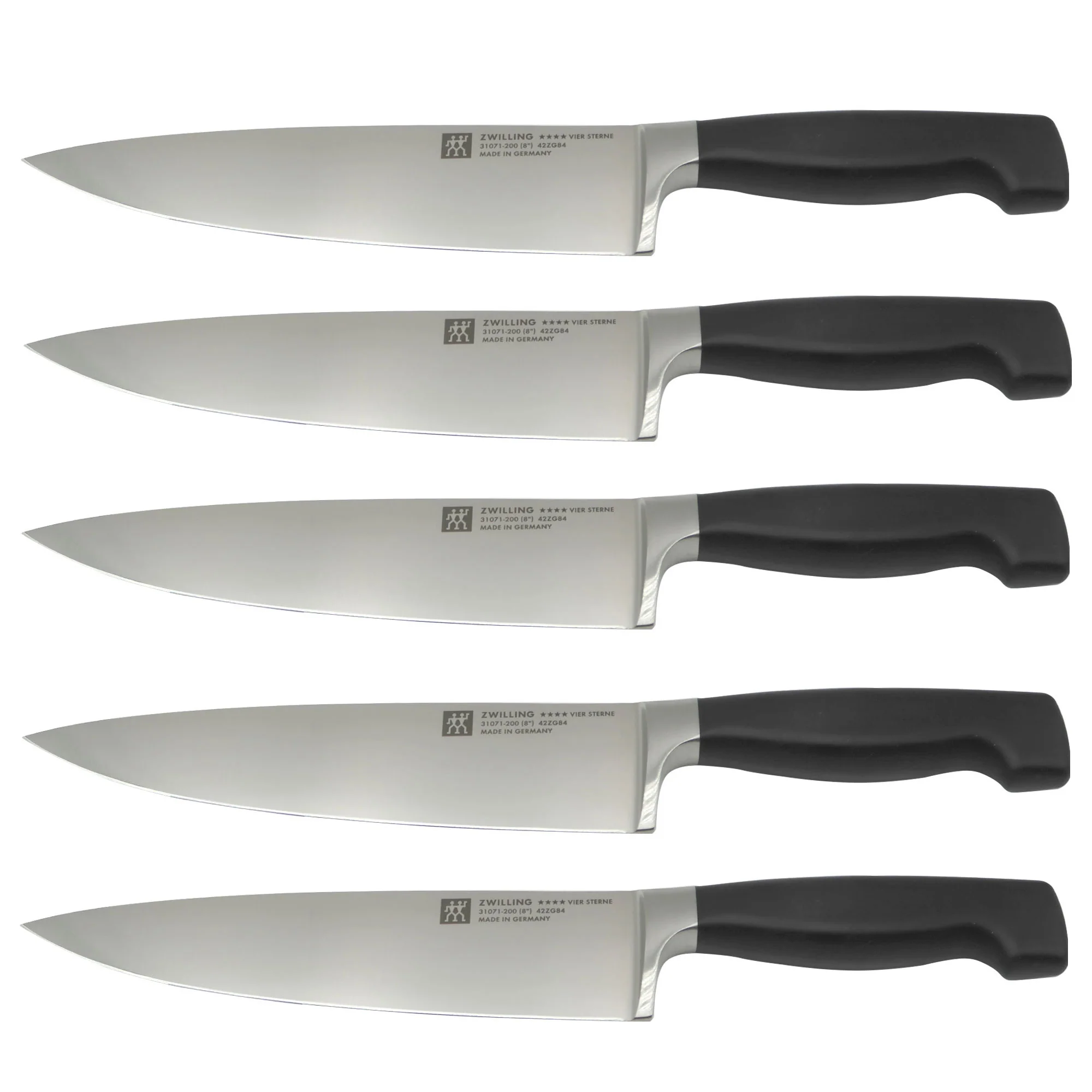 ZWILLING Four Star 8" Chef's Knife - 5 Units