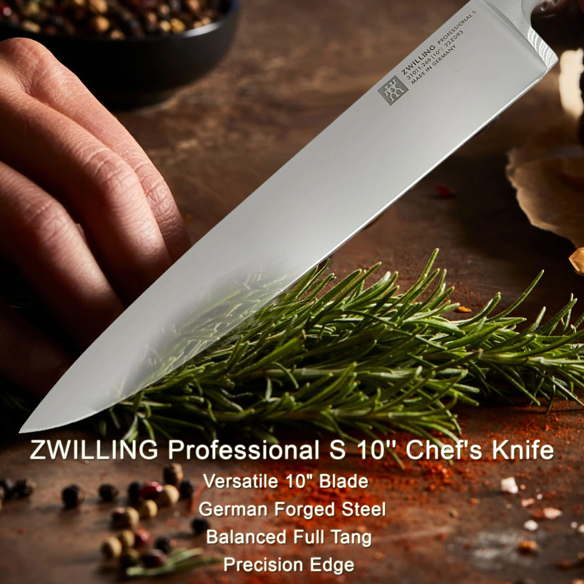 ZWILLING Professional S 10'' Chef's Knife - 3 Units - Image 3